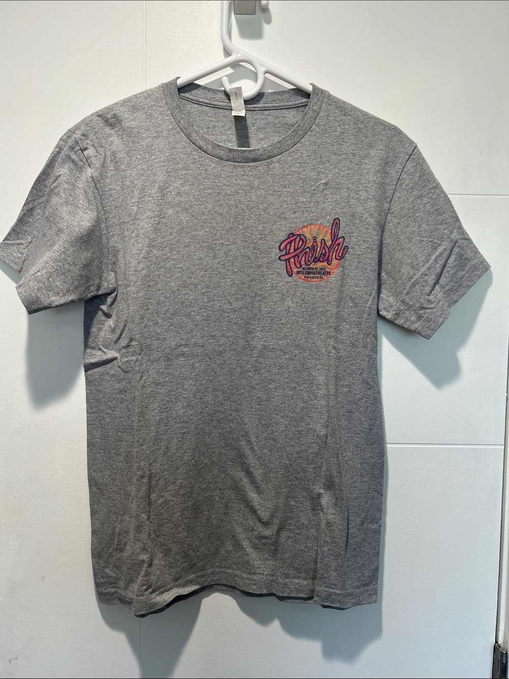 PHISH Concert Tee 10/23/21 Chula Vista - Size small